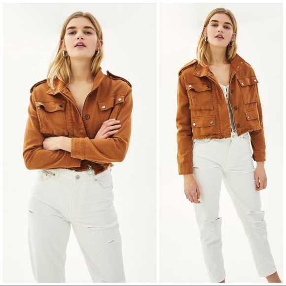 ASOS Jackets & Blazers - Bershka ASOS Rustic Safari Jacket